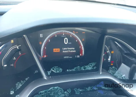 2020 Honda Civic Sport из США, поврежденный, VIN 2HGFC2F87LH516979